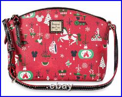 2019 Disney Parks Dooney & Bourke Christmas Holiday Shoulder Bag Crossbody NEW