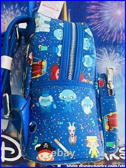 2021 Disney Parks Loungefly Icons Characters & Attractions Mini Backpack Castle
