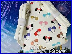 2021 Disney Parks Loungefly Minnie Mouse Ears Headband Ear Holder Mini Backpack