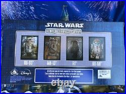 2021 Disney Parks Star Wars Mandalorian Droid Factory Depot Figure Set Astromech