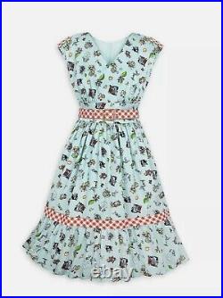 2021 Disney Parks The Dress Shop Minnie & Mickey Runaway Railway Dress Size 1X