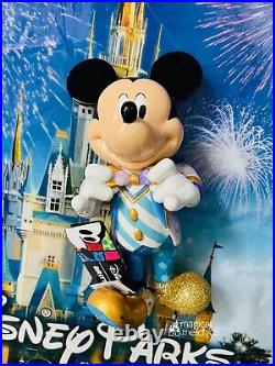 2021 Disney Parks Walt Disney 50th Britto Mickey Mouse Figurine Statue NEW