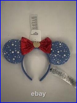 2022 Disney Parks D23 Expo Snow White Baublebar Minnie Ears Headband New