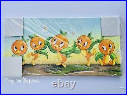 2022 Disney Parks Florida Orange Bird Canvas Wrap Michelle St. Laurent LE 34/195