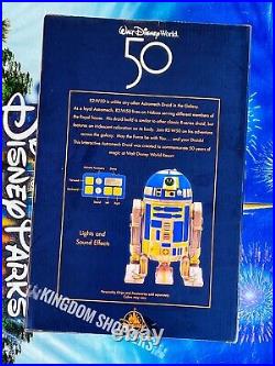 2022 Disney Parks Star Wars 50th Anniversary R2-W50 Interactive RC Droid Depot