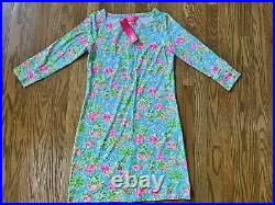 2022 Disney Parks x Lilly Pulitzer Sophie Long Sleeve Dress Women S Small NWT