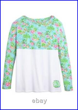 2022 Lilly Pulitzer x Disney Parks Finn Long Sleeve Top Large L NWT