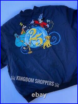 2023 Disney Parks 50th Anniversary Vault Collection 25th Bomber Jacket XL