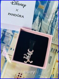 2023 Disney Parks Pandora 100 Oswald Charm & 100th Bracelet 7.1 18cm Gift Box