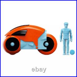 2023 Disney Parks Super7 ReAction Figures Tron Lightcycle Set Red Yellow Orange