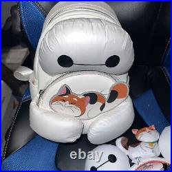 2024 Disney Parks Baymax & Mochi Loungefly Mini Backpack & Ears NWT