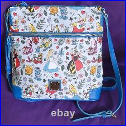 2024 Disney Parks Dooney & Bourke Alice In Wonderland Cheshire Crossbody Bag New