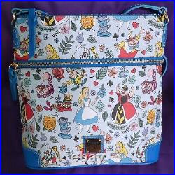 2024 Disney Parks Dooney & Bourke Alice In Wonderland Cheshire Crossbody Bag New