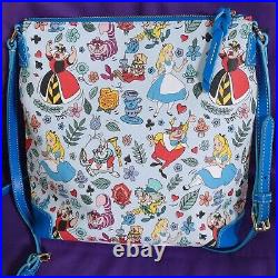 2024 Disney Parks Dooney & Bourke Alice In Wonderland Cheshire Crossbody Bag New