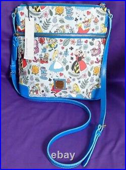 2024 Disney Parks Dooney & Bourke Alice In Wonderland Cheshire Crossbody Bag New