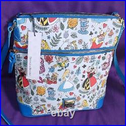 2024 Disney Parks Dooney & Bourke Alice In Wonderland Cheshire Crossbody Bag New