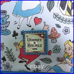 2024 Disney Parks Dooney & Bourke Alice In Wonderland Cheshire Crossbody Bag New