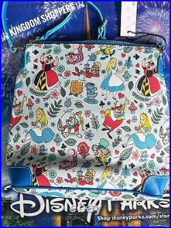 2024 Disney Parks Dooney & Bourke Alice In Wonderland Crossbody Bag New Actual