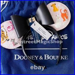 2024 Disney Parks Dooney & Bourke Cats Mickey Minnie Ear Headband NWT