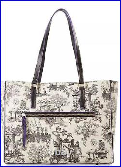 2024 Disney Parks Dooney & Bourke Sketch The Haunted Mansion Tote Bag Purse NWT