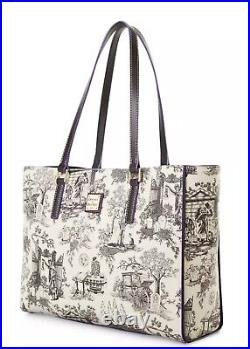 2024 Disney Parks Dooney & Bourke Sketch The Haunted Mansion Tote Bag Purse NWT