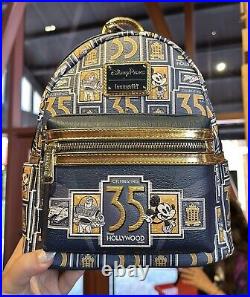 2024 Disney Parks Hollywood Studios 35th Anniversary Loungefly Backpack