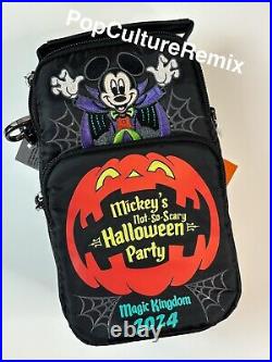 2024 Disney Parks Mickey's Not So Scary Halloween Party Crossbody Lug Bag