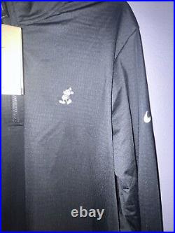 2024 Disney Parks Nike Dri-Fit Mickey Mouse 1/4 Zip Golf Shirt New L XL XXL