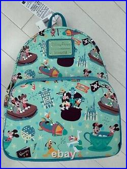 2024 Disney Parks Play In The Park Loungefly Backpack Exact Placement NWT