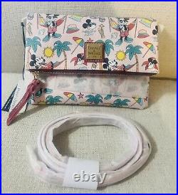 2024 Disney Parks Summer Mickey Mouse Crossbody/zip Closure Huge Phone Pocket