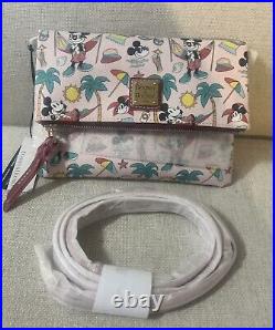 2024 Disney Parks Summer Mickey Mouse Crossbody/zip Closure Huge Phone Pocket