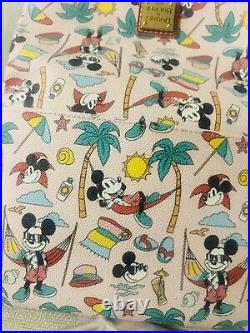 2024 Disney Parks Summer Mickey Mouse Crossbody/zip Closure Huge Phone Pocket