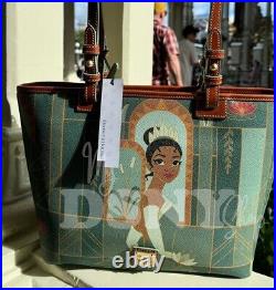 2024 Disney Parks Tiana's Bayou Adventure Tiana Tote Bag Dooney & Bourke NWT