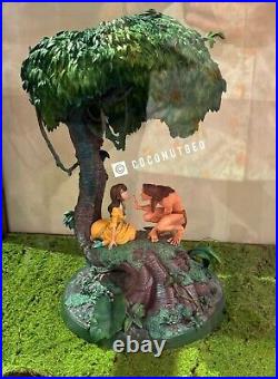 2024 Disney Parks X 25th Tarzan & Jane Light Up Figurine Statue New Limited