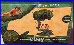 2024 Disney Parks X 25th Tarzan & Jane Light Up Figurine Statue New Limited