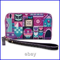 Authentic Disney Parks It's A Small World Wallet By Dooney & Bourke Nwt