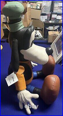 Coach Goofy Leather Plush Disney Parks 2022 50th Anniversary New