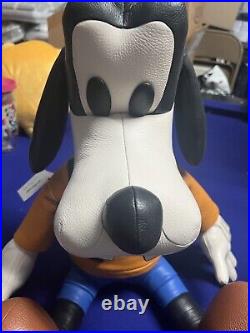 Coach Goofy Leather Plush Disney Parks 2022 50th Anniversary New