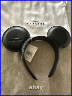 Coach x Disney Parks Ears Black WDW