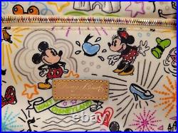 DISNEY Parks Sketch Nylon Crossbody Bag Purse Dooney & Bourke NWT NEW with TAGS