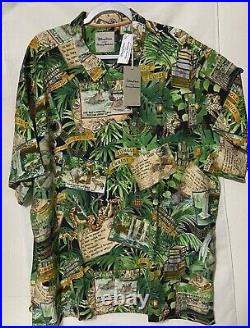 DISNEY Parks by TOMMY BAHAMA 2022 JUNGLE CRUISE Button SHIRT Adult XXL NWT