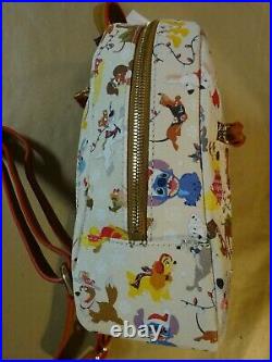 DOONEY & BOURKE Disney Parks 2021 Christmas Santa Tails Paws Dogs NEW Backpack