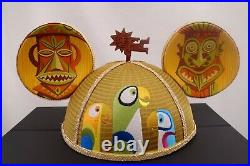 Disney Designer Collection The Enchanted Tiki Room Shag Mickey Mouse Ears Hat