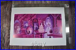 Disney Haunted Mansion 40th Anniversary Attic The Widow The Bride SHAG Print
