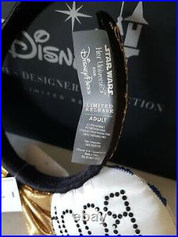Disney MINNIE Droid Ear Headband Ashley Eckstein Her Universe STAR WARS in Hands