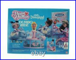 Disney Mattel Heart Family Visits Disneyland Park Dumbo Ride BRAND NEW