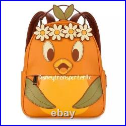 Disney Park 2023 Epcot Flower Garden Festival Orange Bird Backpack Bag Loungefly