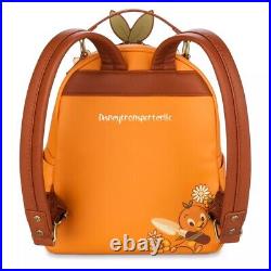 Disney Park 2023 Epcot Flower Garden Festival Orange Bird Backpack Bag Loungefly