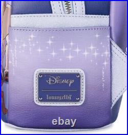 Disney Parks 100 Year Cinderella Loungefly Lenticular Mini Backpack NEW