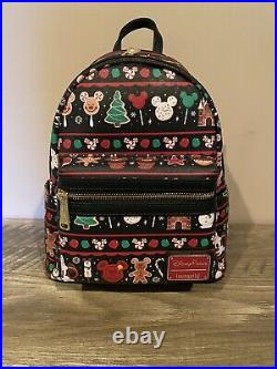 Disney Parks 2019 Snack Christmas Loungefly Backpack NWT PERFECT PLACEMENT BNWT